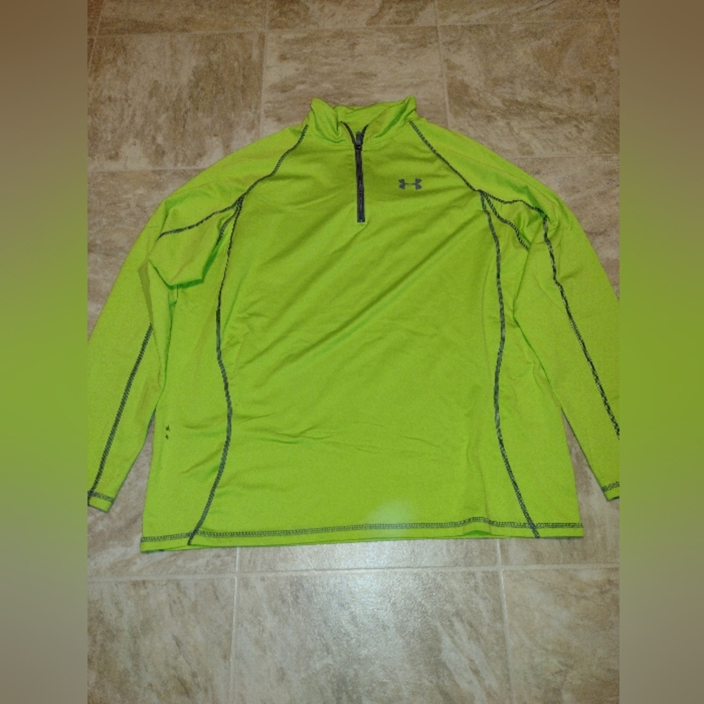 Under Armour 1/4 zip performance shirt, XL